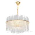 Luxury Crystal Chandelier Modern Glass Hanging Lamp